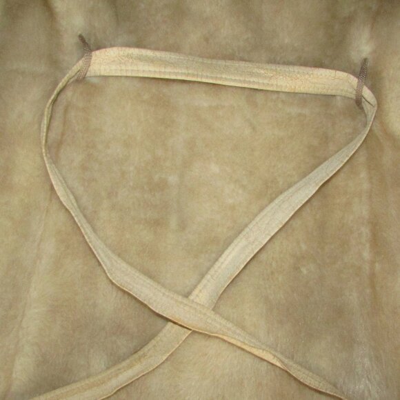 Vintage Faux Fur Light Mink Double Breasted Coat - M/L - Picture 16 of 16